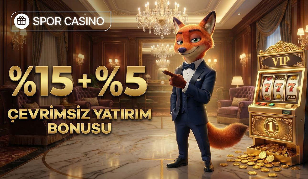 ÇEVRİMSİZ İKİLİ BONUS %15 + %5